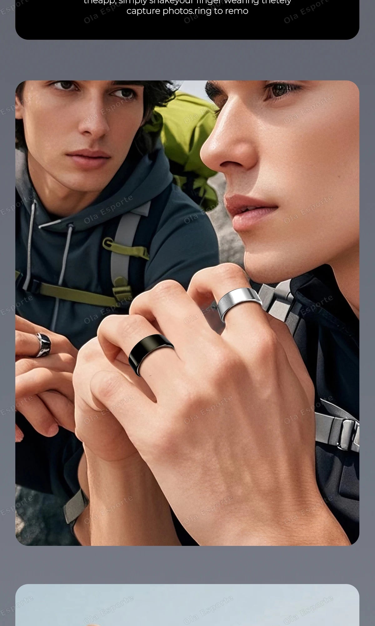 2025 New Smart Ring Heart Rate Blood Pressure Sleep Monitoring Motion Tracking IP68 Waterproof Men Women Smart Ring Holiday Gift