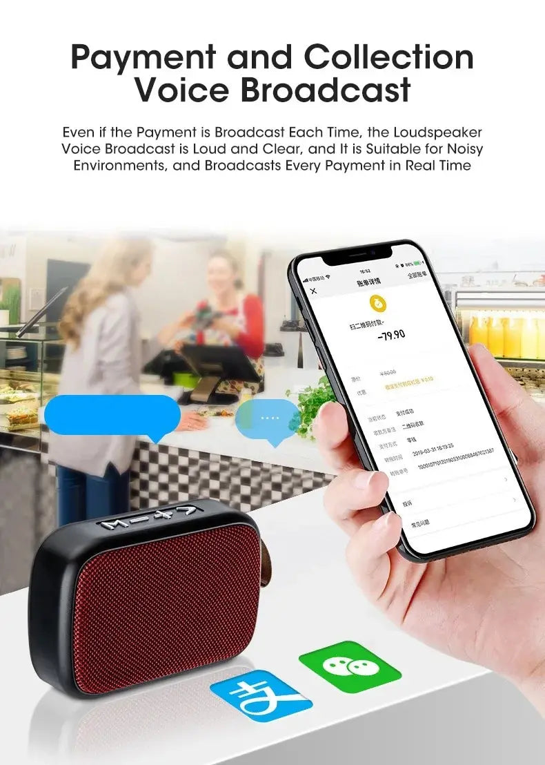 New Wireless Speaker Outdoor Portable Subwoofer Mini Speaker Home Cloth Card Speaker