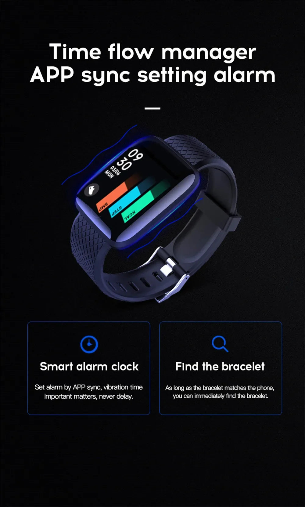 Smart Watch 2025 Model: Full Touch Screen IP67 Waterproof Fitness Tracker Bluetooth Sport Bracelet Android iOS Men Women