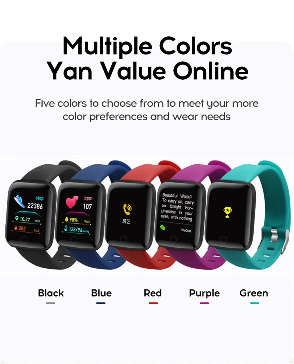 Smart Watch 2025 Model: Full Touch Screen IP67 Waterproof Fitness Tracker Bluetooth Sport Bracelet Android iOS Men Women