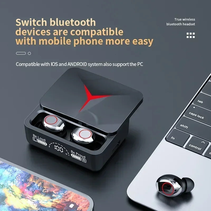 Original TWS M90 Wireless Headphones Gaming Earphone Bluetooth 5.3 Sport Earbuds Music Headset For iphone Xiaomi Free Shipping