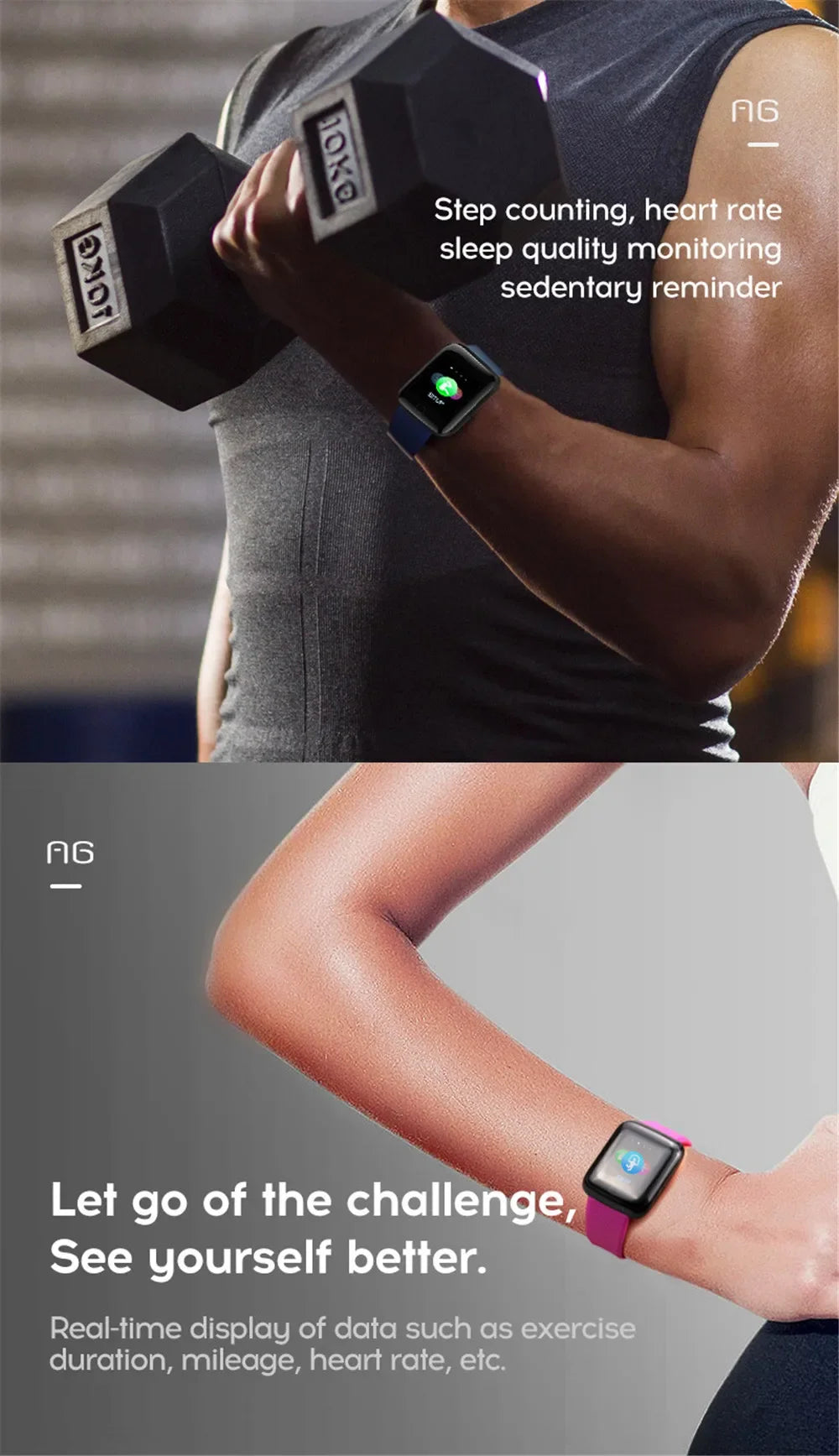 Smart Watch 2025 Model: Full Touch Screen IP67 Waterproof Fitness Tracker Bluetooth Sport Bracelet Android iOS Men Women