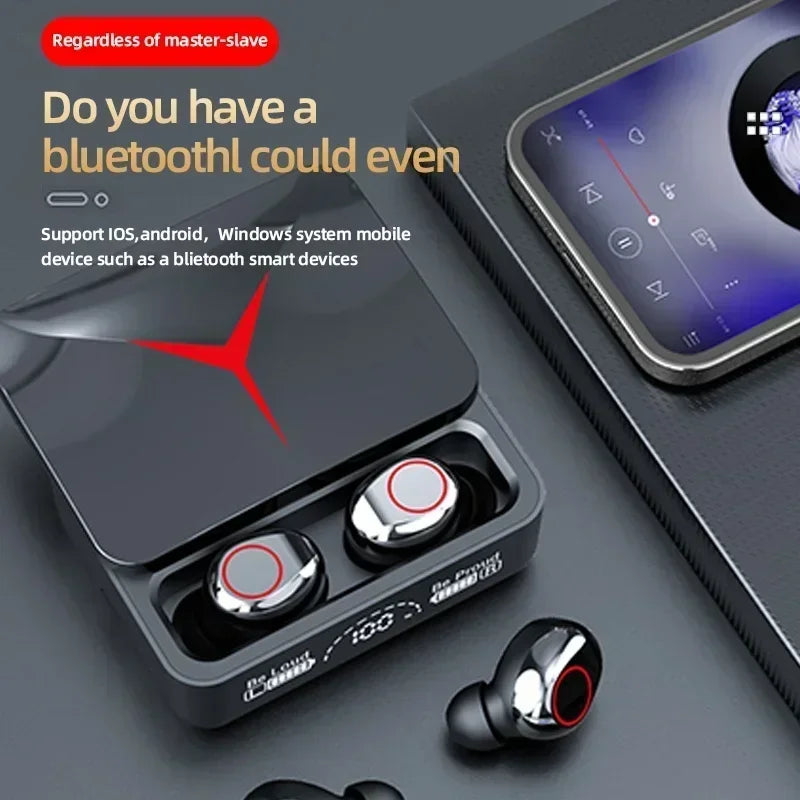 Original TWS M90 Wireless Headphones Gaming Earphone Bluetooth 5.3 Sport Earbuds Music Headset For iphone Xiaomi Free Shipping