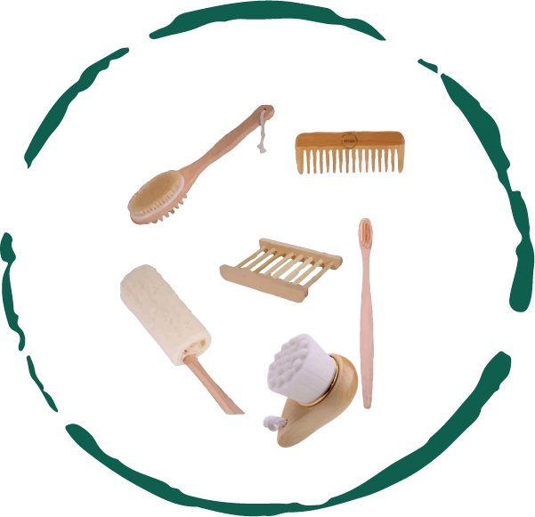 Zero-Waste Bath Accessories Bundle