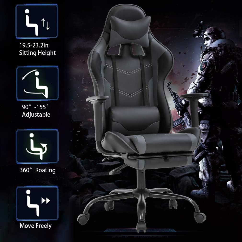 High-Back Office Chair Ergonomic PC Gaming Chair Cheap Desk Chair