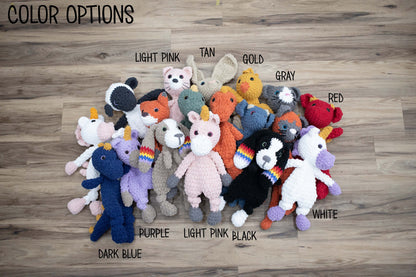 Crochet Puppy Dog Lovey, Crochet Stuffed Animal, Amigurumi Puppy