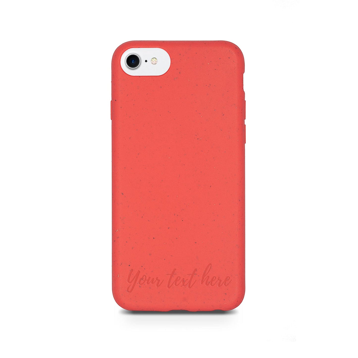 Biodegradable Personalized Phone Case - Red