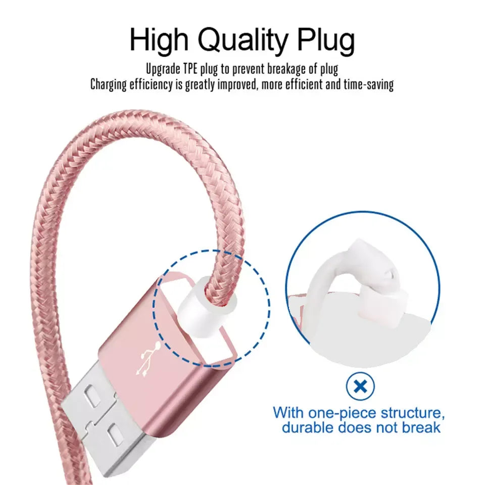 PBG 10FT XL Best iPhone Charger Cable - Durable & Fast Charging