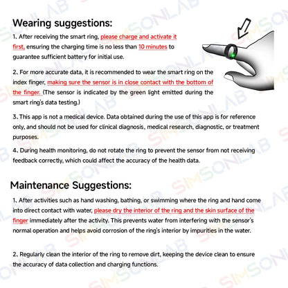 2025 New Smart Ring Blood Pressure Sleep Health Monitoring Multi-sport Modes smartring IP68 Waterproof Remote Care For Men Women