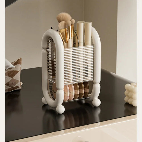 Light Luxury Minimalist Makeup Brush Storage Cylinder Dresser Desktop