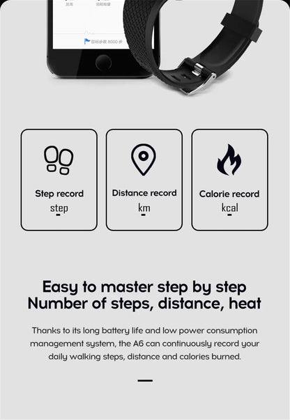 Smart Watch 2025 Model: Full Touch Screen IP67 Waterproof Fitness Tracker Bluetooth Sport Bracelet Android iOS Men Women