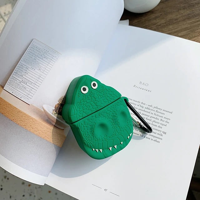 3D Dinosaur AirPods Headphone Case