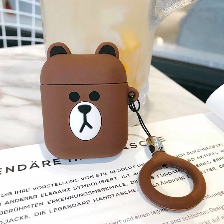 3D Rabbit AirPods Pro Case Cute Bear AirPods Case