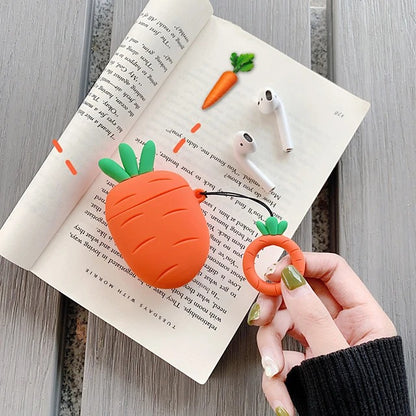 Catcus AirPods Headphone Case Carrot AirPods Case