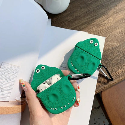 3D Dinosaur AirPods Headphone Case