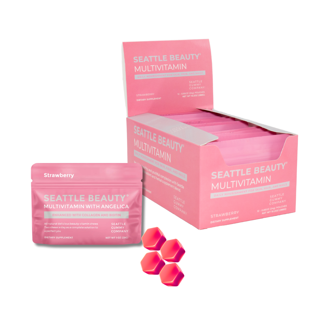 Multivitamin Gummy with Angelica Strawberry 12-Pack