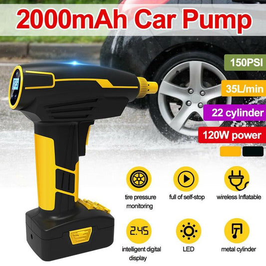 Portable Tire Inflator Air Pump