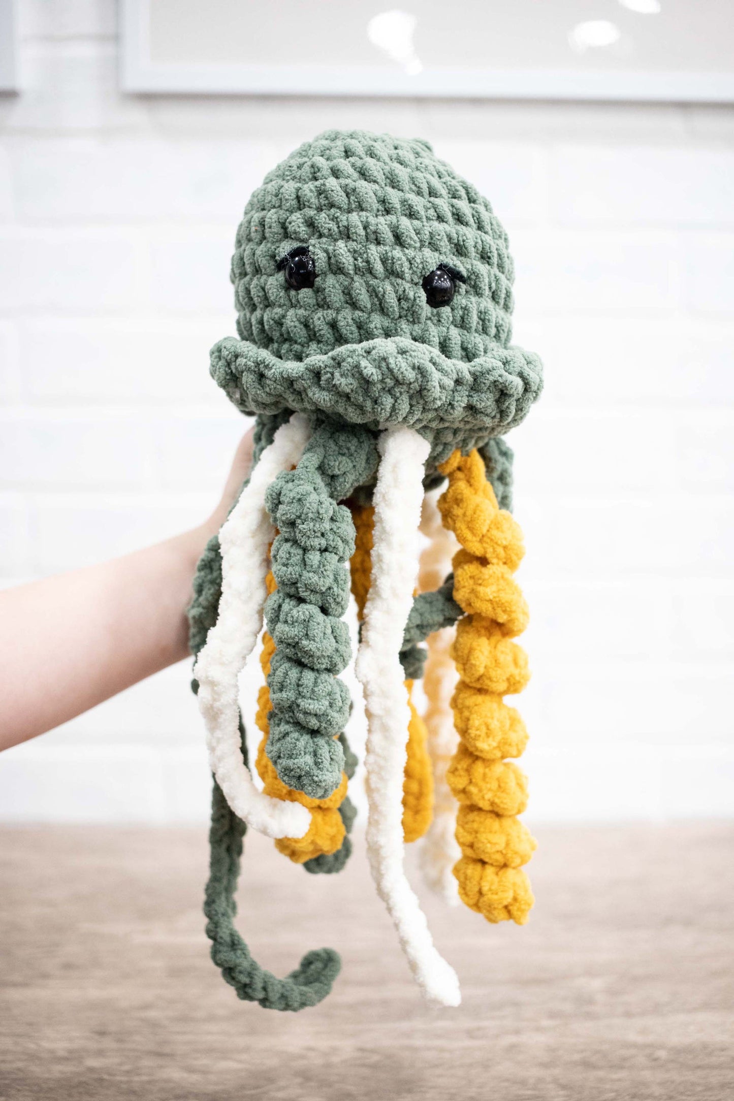 Jellyfish, Crochet Stuffed Animal