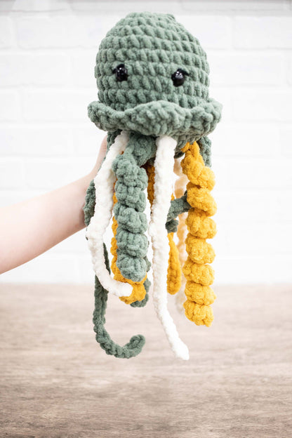 Jellyfish, Crochet Stuffed Animal